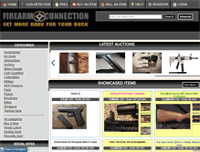 Tablet Screenshot of firearmconnection.com